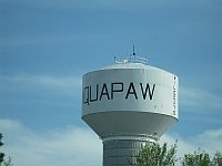 USA - Quapaw OK - Water Tower (16 Apr 2009)